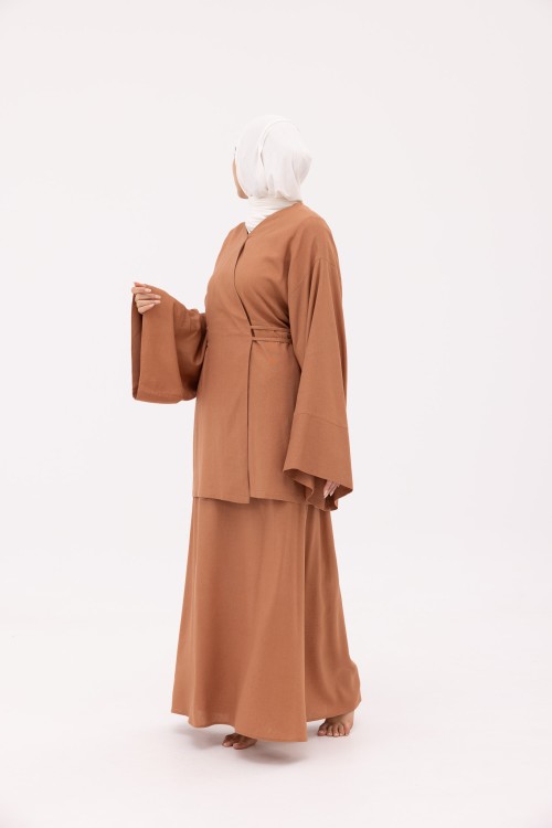 Ensemble Joanna en Lin noisette