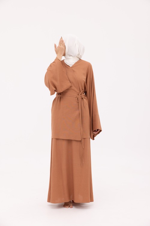 Ensemble Joanna en Lin noisette
