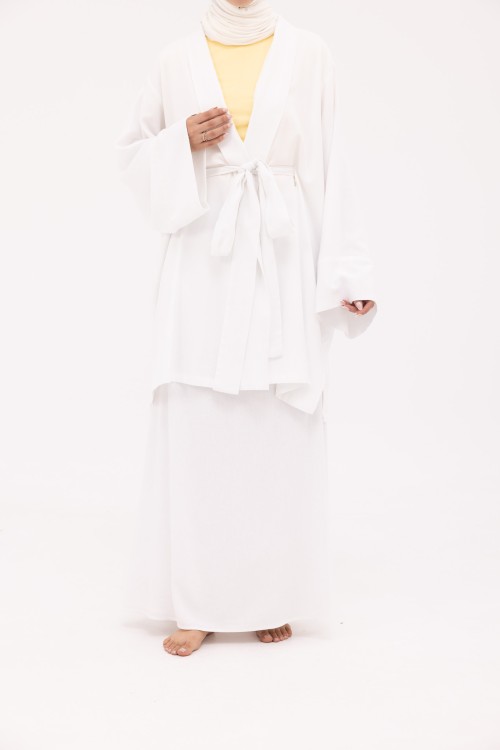 Ensemble Manuela en Lin blanc