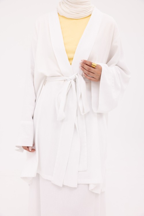 Ensemble Manuela en Lin blanc