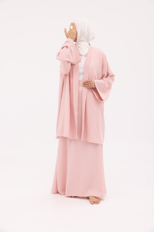 Ensemble Manuela en Lin baby pink