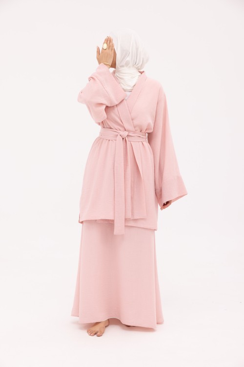 Ensemble Manuela en Lin baby pink