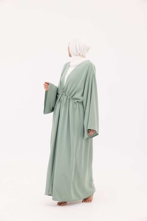 Abaya Vera vert d'eau