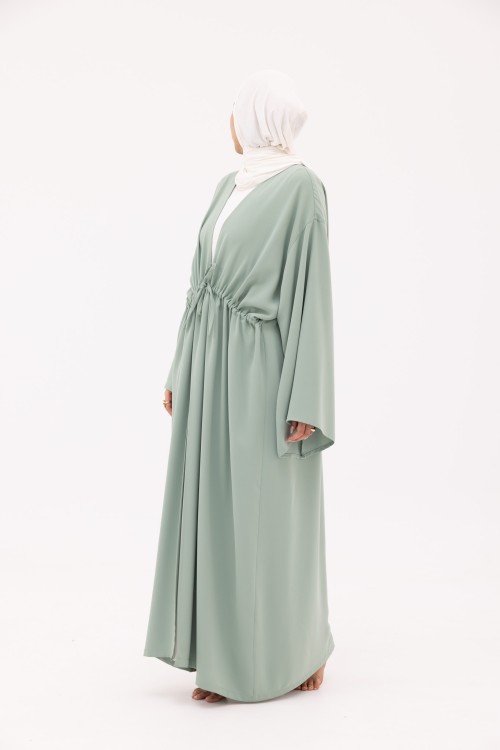 Abaya Vera vert d'eau