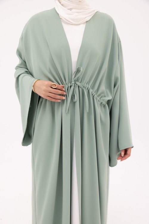 Abaya Vera vert d'eau