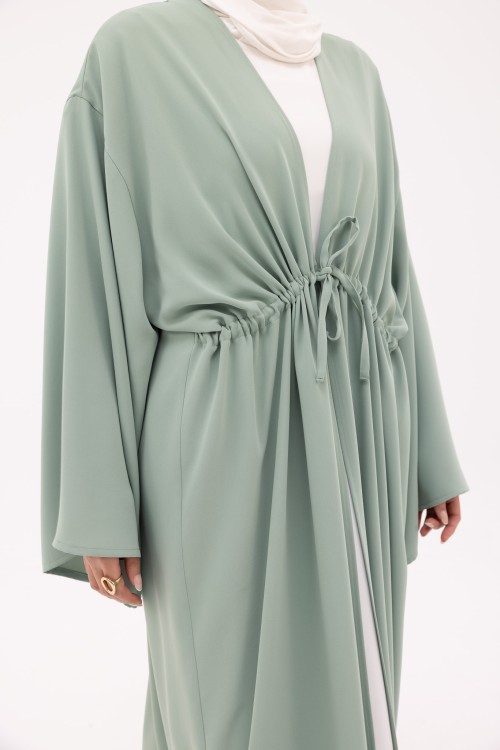Abaya Vera vert d'eau
