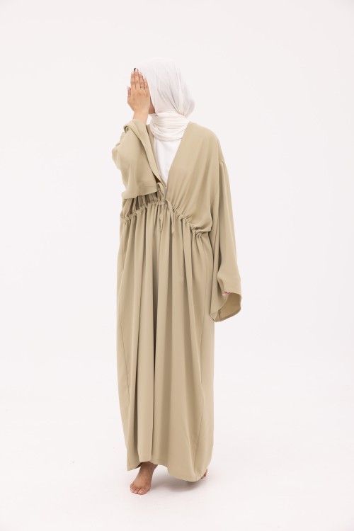 Abaya Vera vert amande