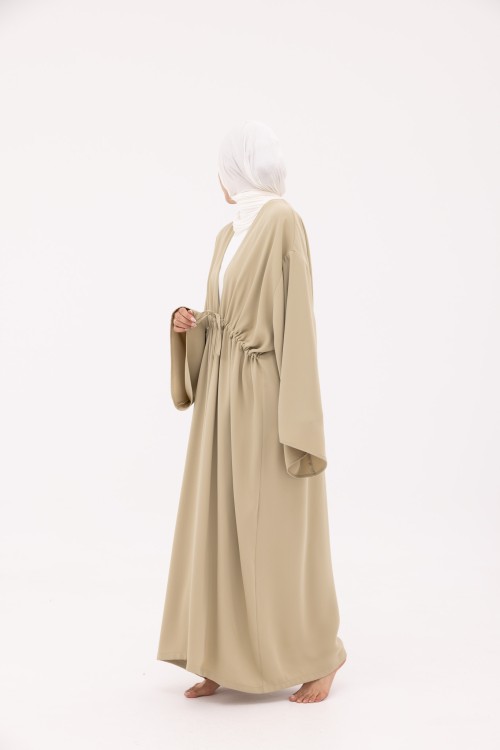 Abaya Vera vert amande