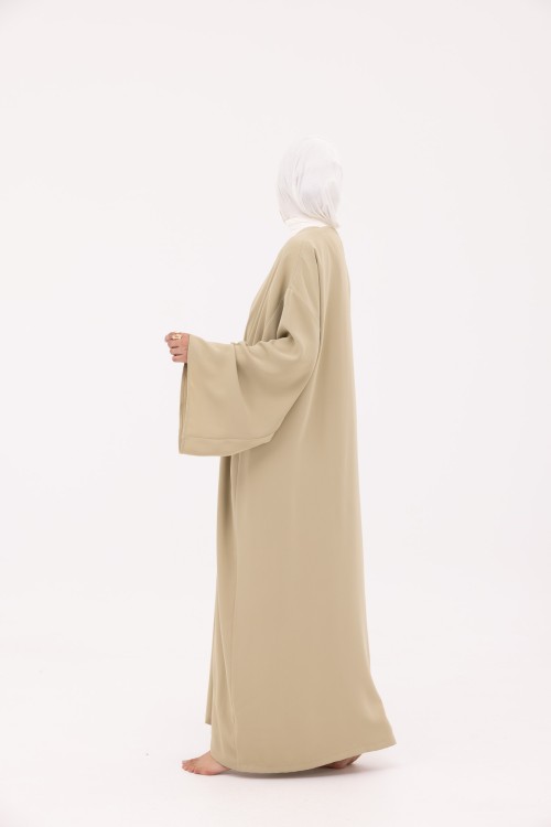 Abaya Vera vert amande