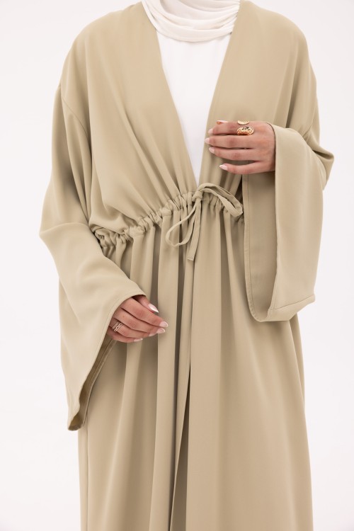 Abaya Vera vert amande