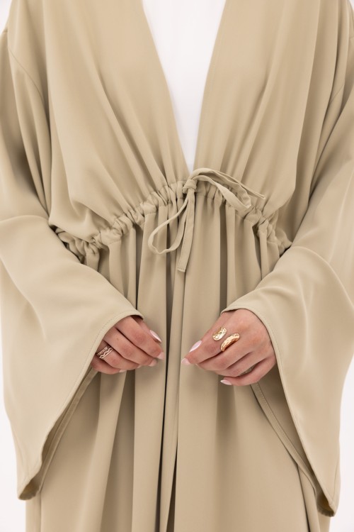 Abaya Vera vert amande
