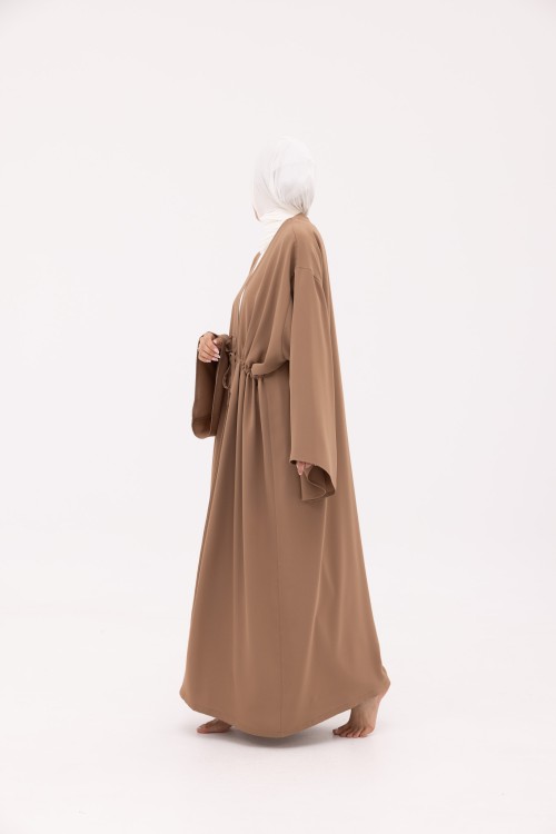 Abaya Vera noisette