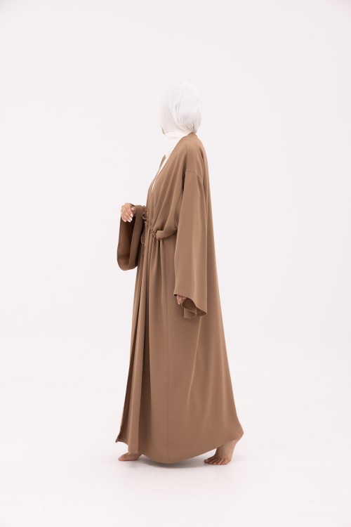 Abaya Vera noisette