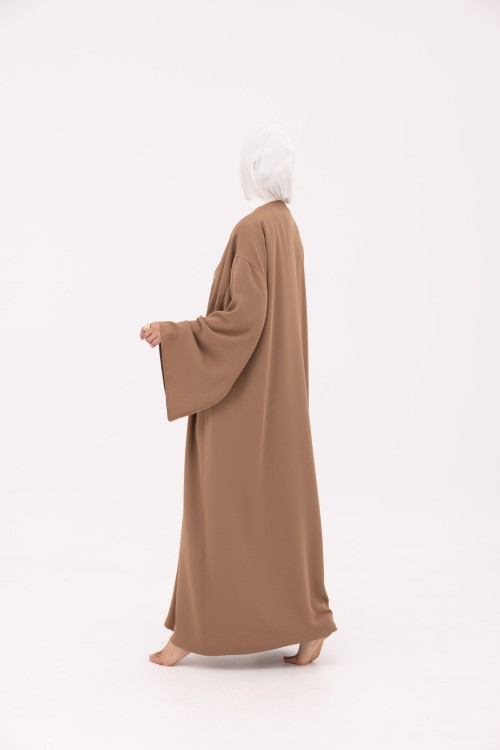 Abaya Vera noisette
