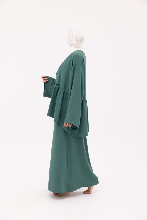 Ensemble Vanessa vert jade