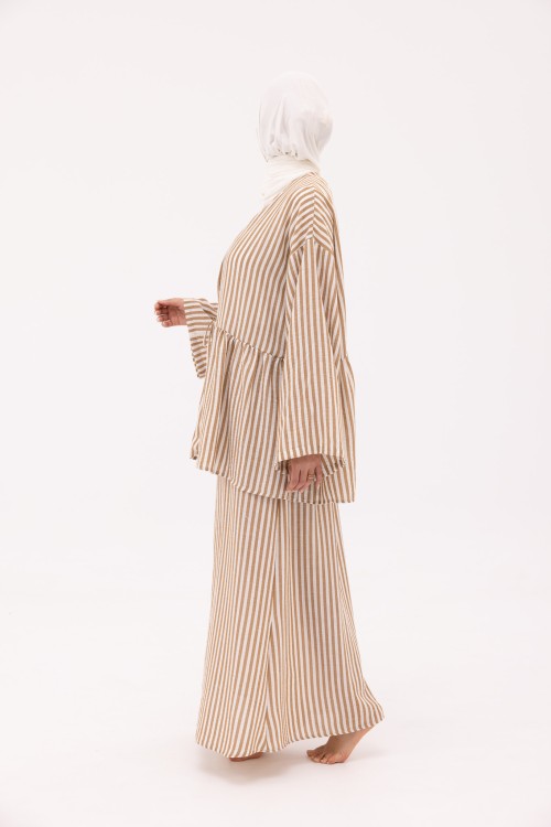 Ensemble Vanessa en Lin terra rayé