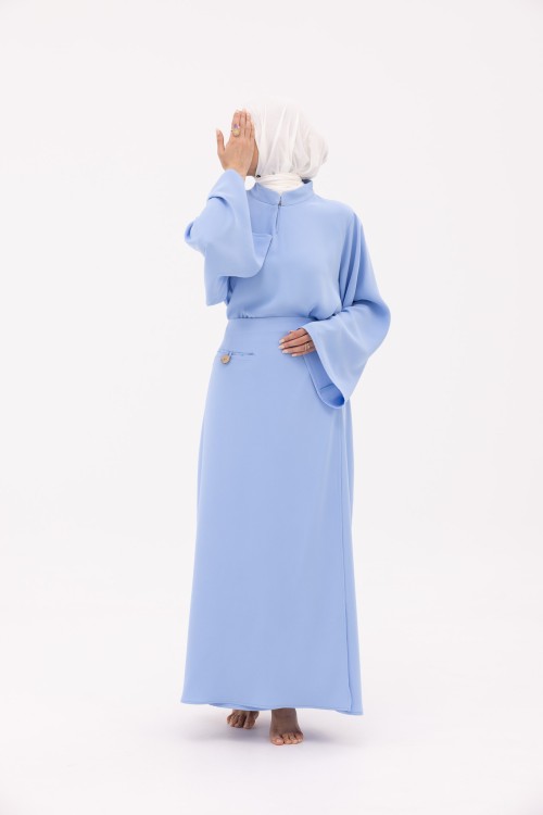 Robe Beatriz baby blue