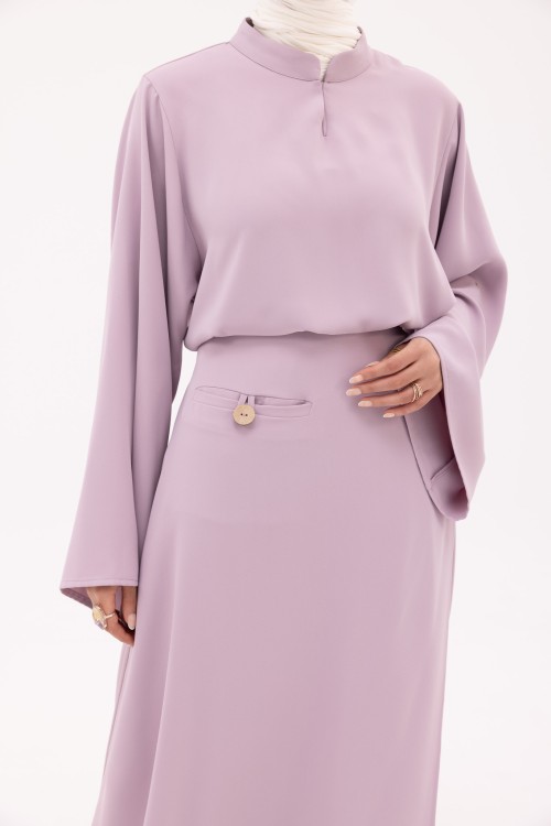 Robe Beatriz lilas