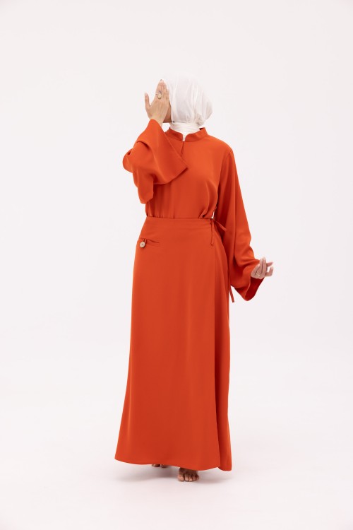 Robe Beatriz orange
