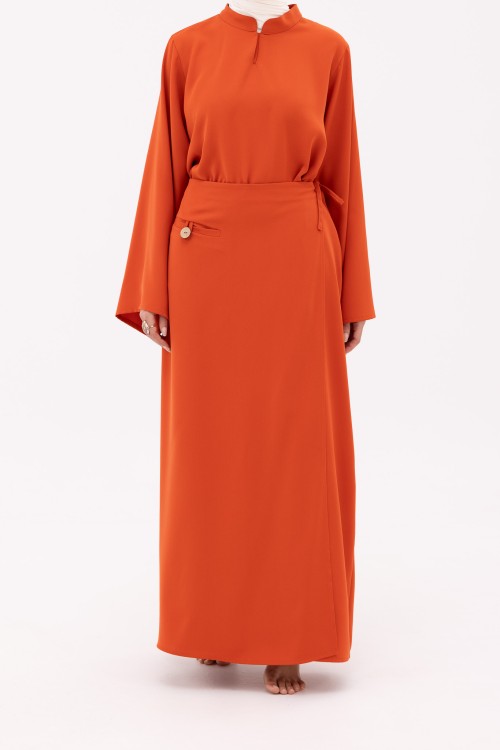 Robe Beatriz orange