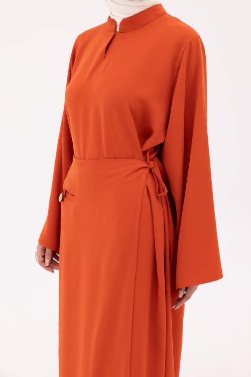 Robe Beatriz orange