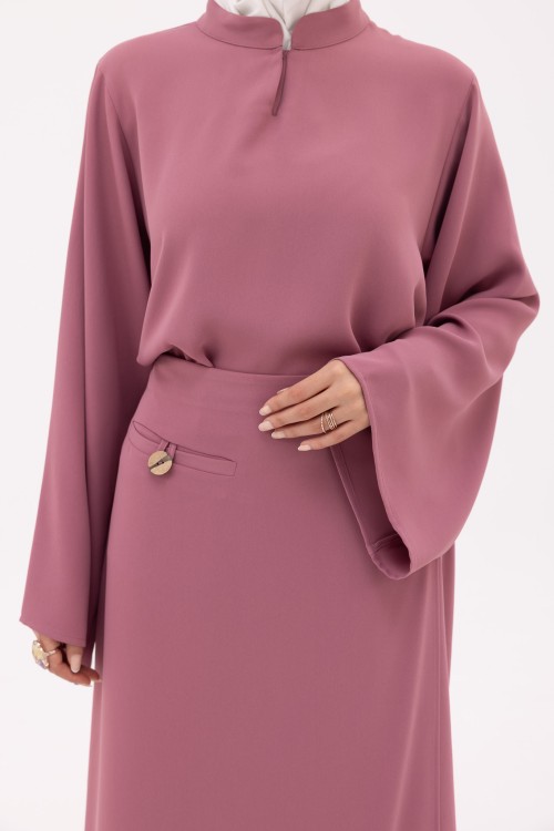 Robe Beatriz rosewood