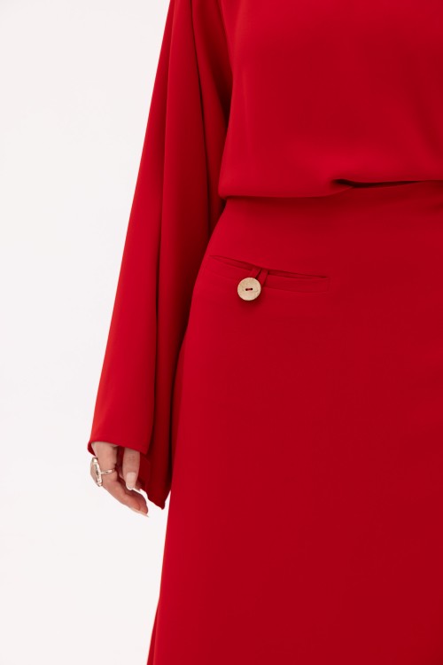 Robe Beatriz rouge