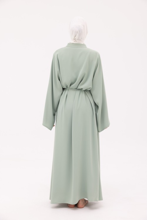 Robe Beatriz vert d'eau