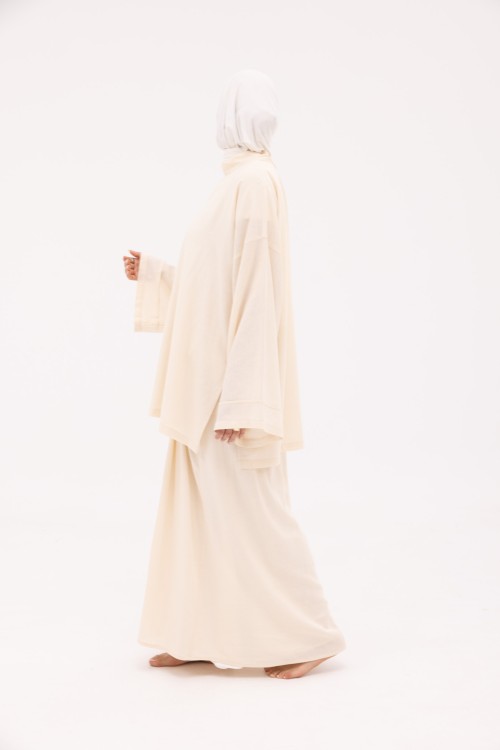 Chemise Éline en Lin crème