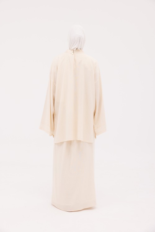 Chemise Éline en Lin crème