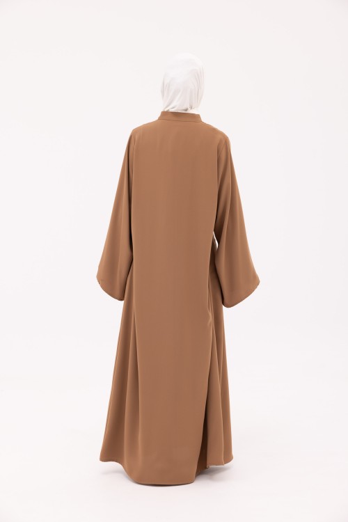 Robe Beatriz noisette
