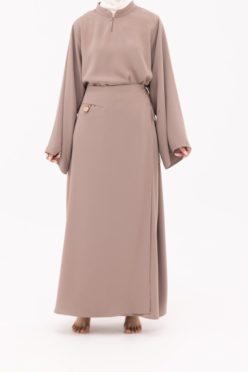 Robe Beatriz greige
