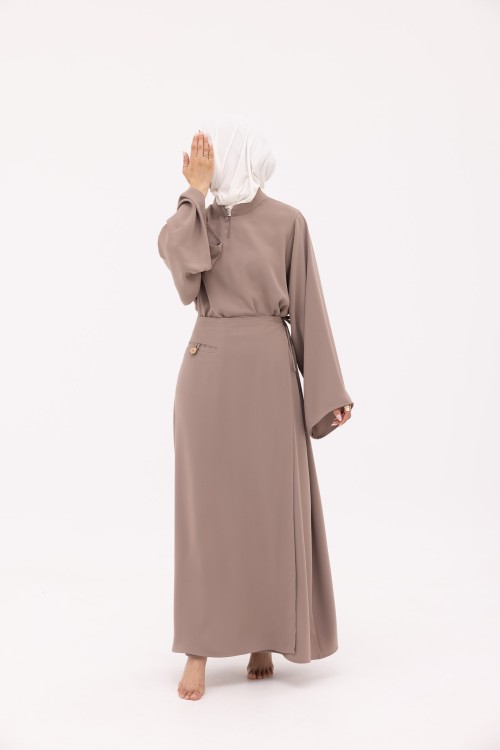 Robe Beatriz greige