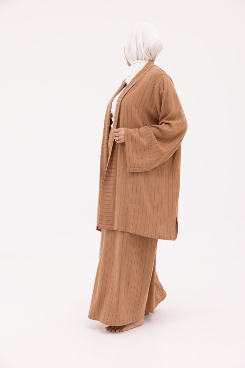 Ensemble Manuela en Lin terra rayé