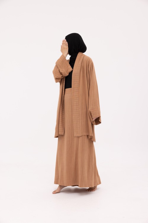 Ensemble Manuela en Lin terra rayé