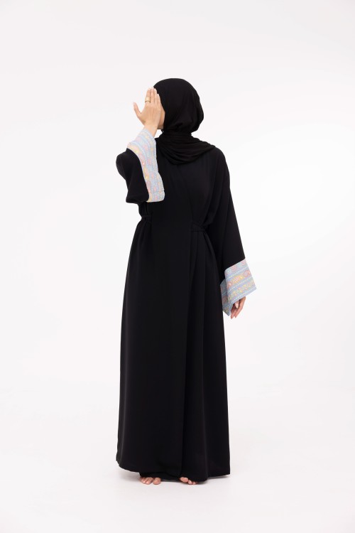 Robe Karen noir & blue