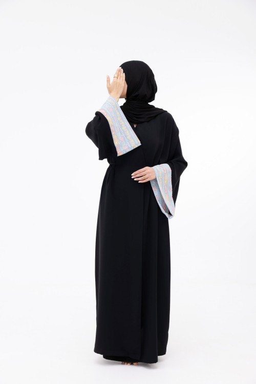Robe Karen noir & blue