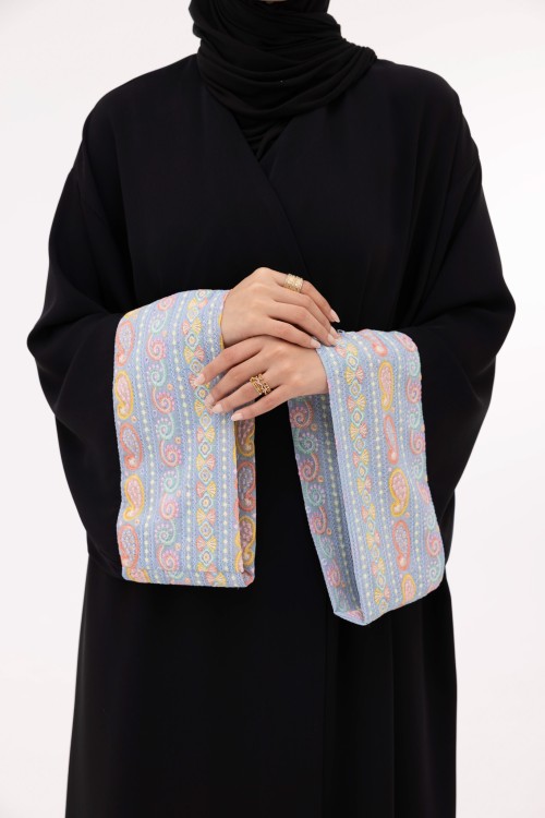 Robe Karen noir & blue