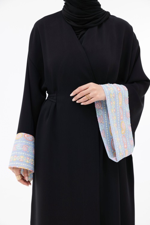 Robe Karen noir & blue