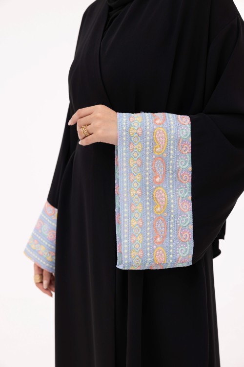 Robe Karen noir & blue