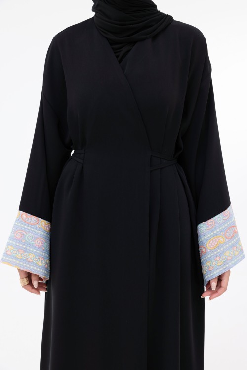 Robe Karen noir & blue