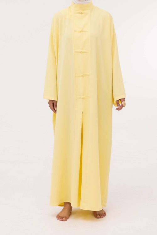 Robe Aurora jaune