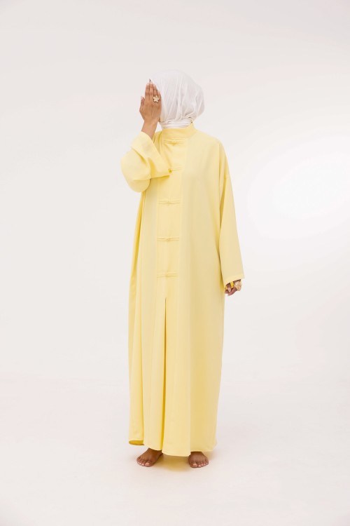 Robe Aurora jaune