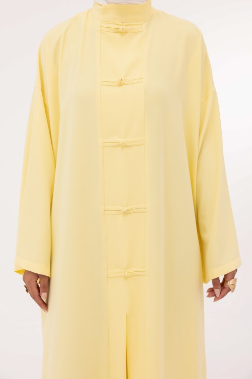 Robe Aurora jaune