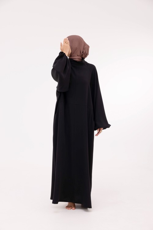 Robe Fleurissa noir