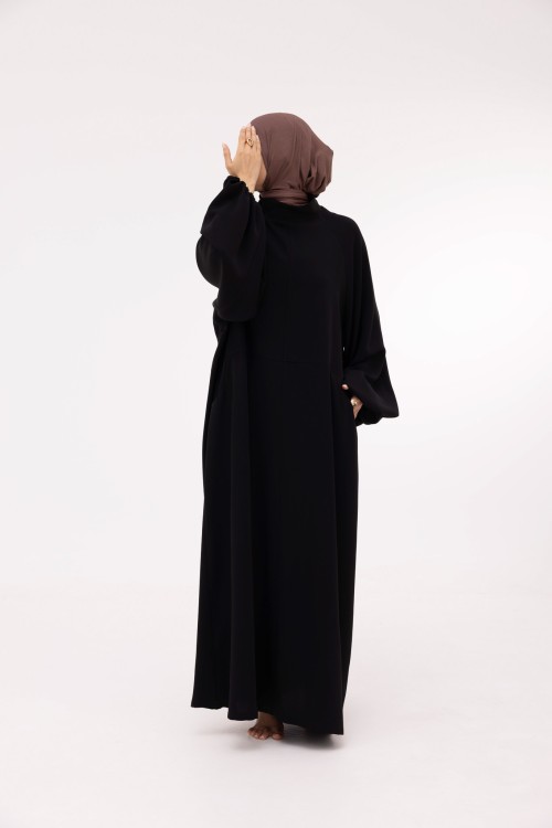 Robe Fleurissa noir