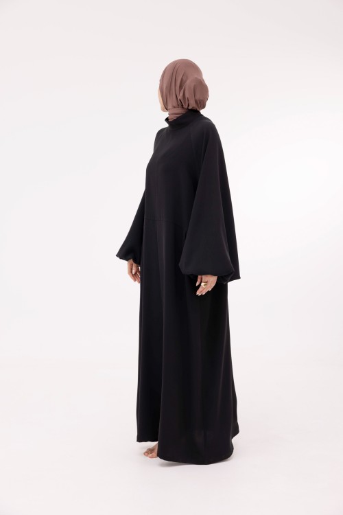 Robe Fleurissa noir
