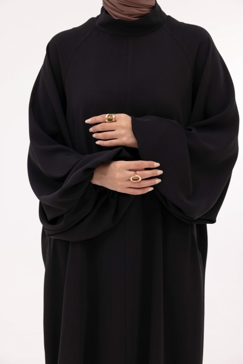 Robe Fleurissa noir
