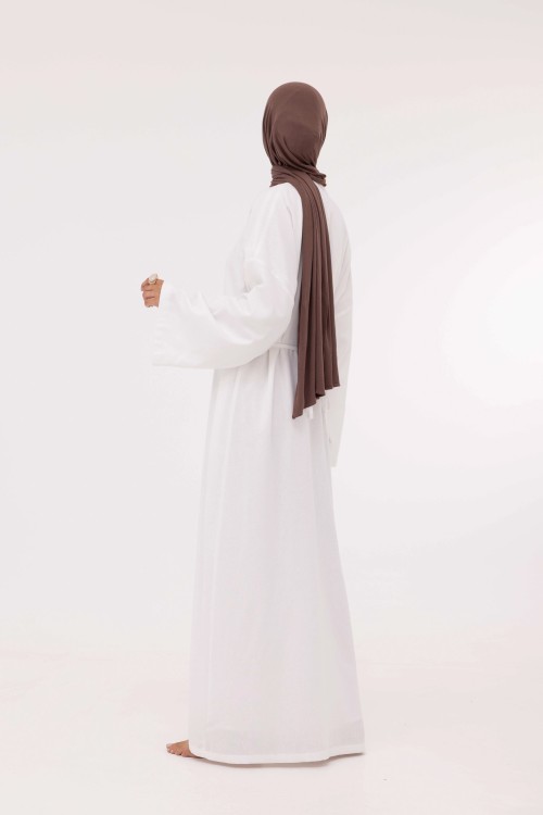 Robe Jolia en lin blanc