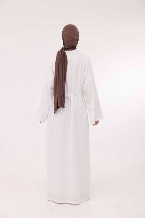 Robe Jolia en lin blanc